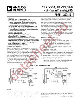 AD7811YRUZ-REEL7 datasheet  